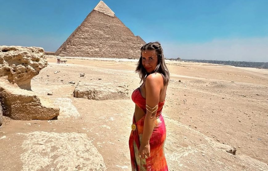 Full Day Tour to Giza Pyramids, Sphinx, Memphis & Saqqara