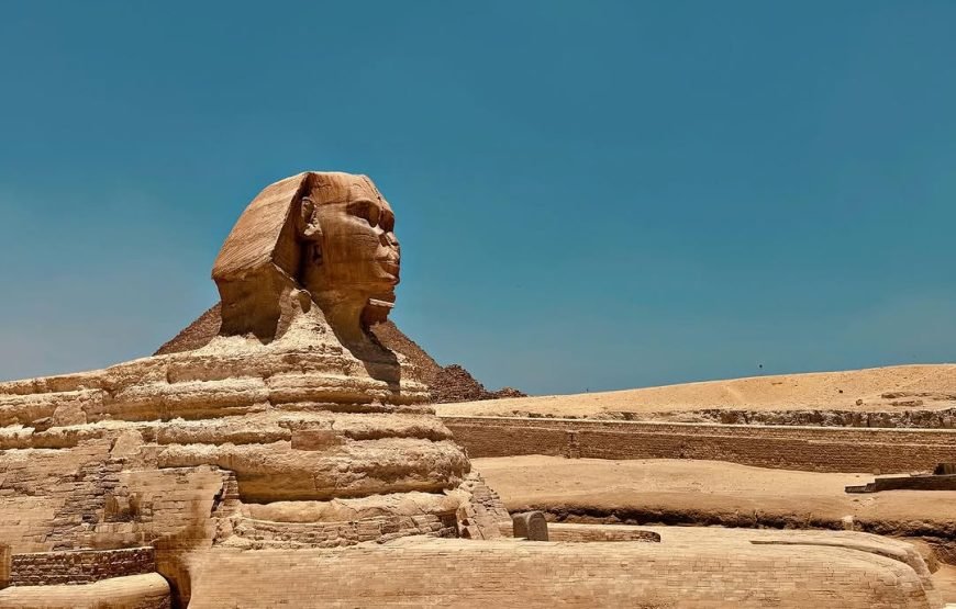 Full Day Tour to Giza Pyramids, Sphinx, Memphis & Saqqara